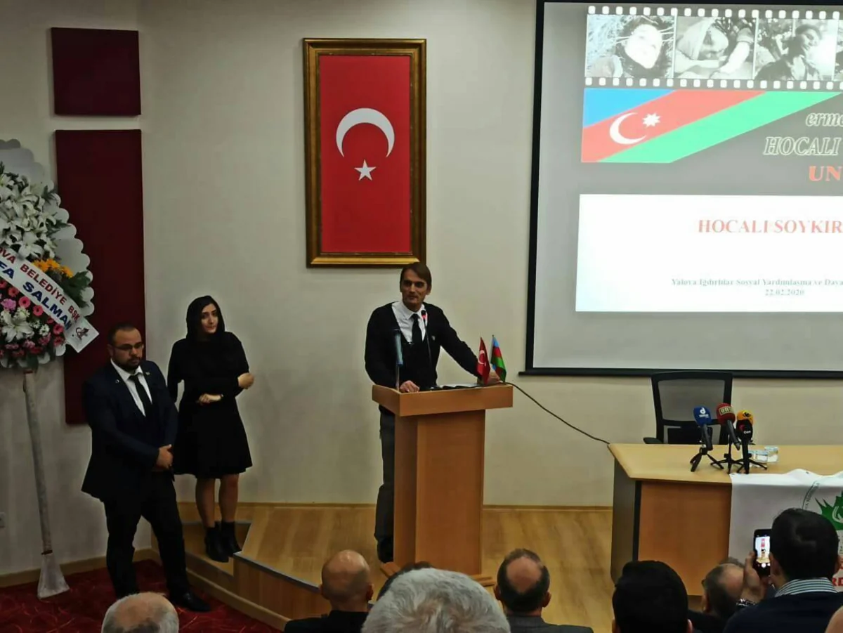 Xocalı şəhidləri Yalova Universitetində anıldı