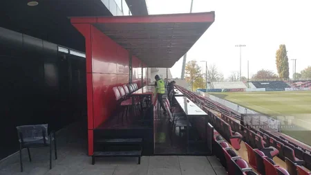 Azərbaycan millisinin oyunu ilə bağlı Qəbələ şəhər stadionunda görülən işlər yekunlaşıb