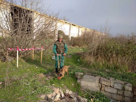 Horadizdə minaatan mərmi tapıldı - FOTO