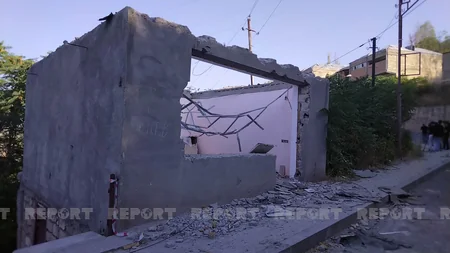 Город Лачын, подвергшийся армянскому вандализму