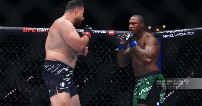 Rusiyalı idmançı Bakıdakı UFC turnirinin ikinci görüşündə qələbə qazanıb - YENİLƏNİB-2