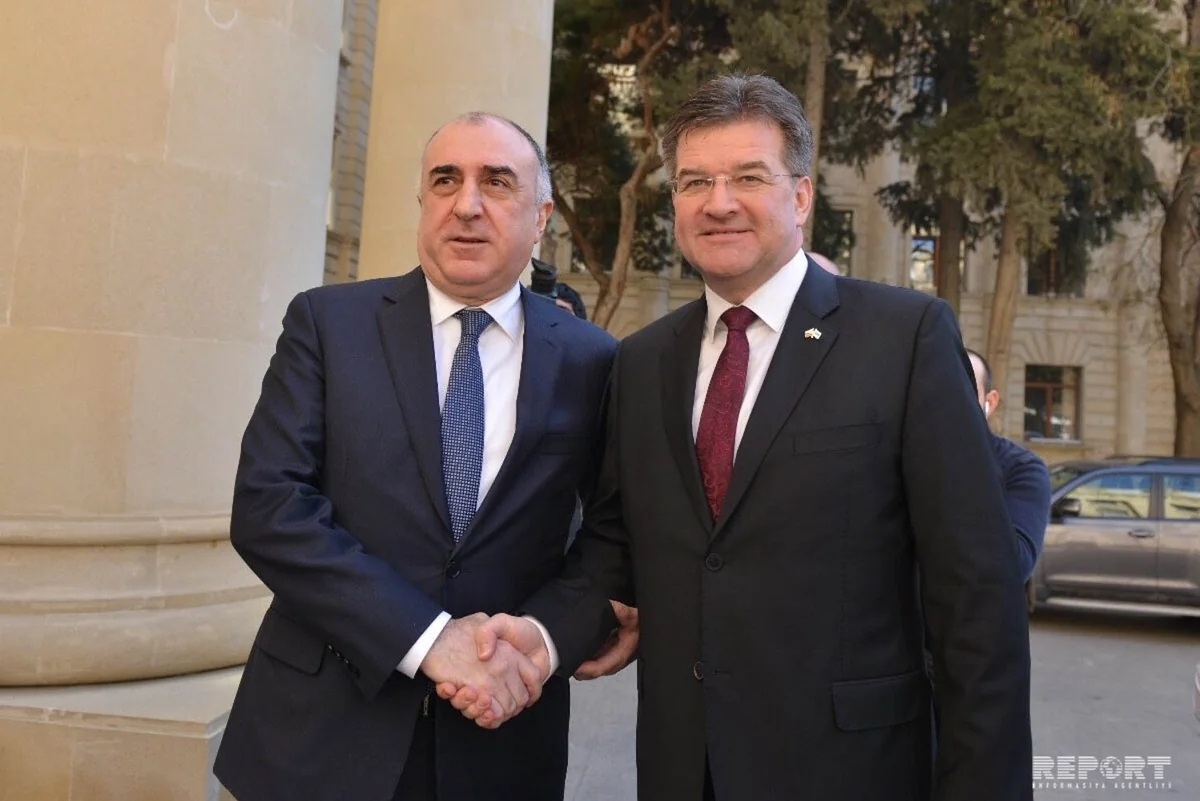 Bakıda ATƏT sədri ilə danışıqlar zamanı Qarabağ münaqişəsi müzakirə olunub - FOTO - YENİLƏNİB