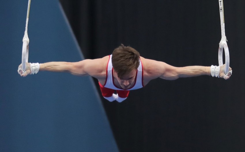 Azərbaycan gimnastları Bakıdakı Dünya Kubokunda növbəti çıxışlarını ediblər