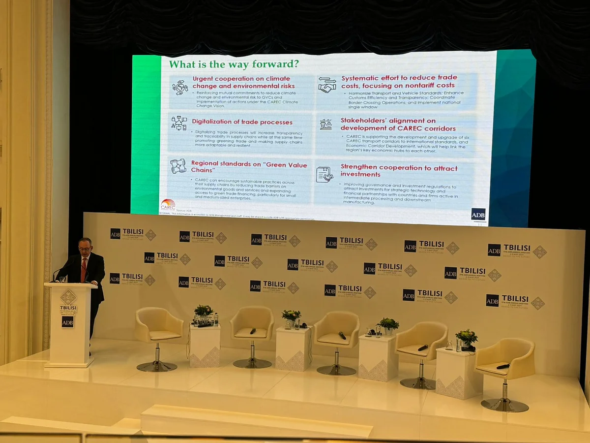 Zhukov: CAREC - open inclusive platform for common sustainable development