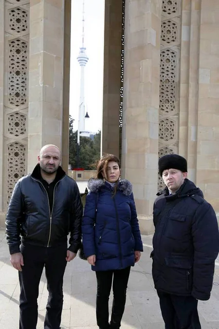 Представители азербайджанской и татарской диаспоры посетили Аллею шехидов - ФОТО