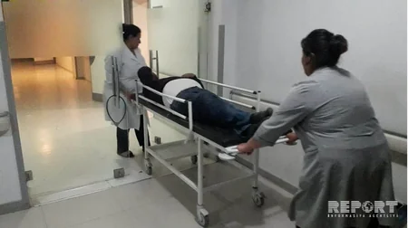 Kürdəmirdə avtomobil piyadanı vuraraq xəsarət yetirib - FOTO - VİDEO - ƏLAVƏ OLUNUB