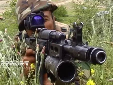 Azerbaijani army captain: 'We decently responded to enemy' - VIDEO