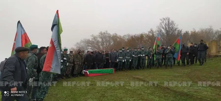 DSX-nin həlak olan hərbi qulluqçusu Lerikdə dəfn edilib