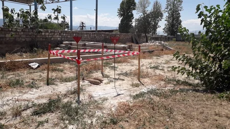 Qazaxda iki minaatan mərmi aşkarlandı