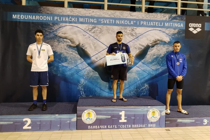 Azərbaycan üzgüçüləri Serbiyada keçirilən beynəlxalq turnirdə 8 medal qazanıblar