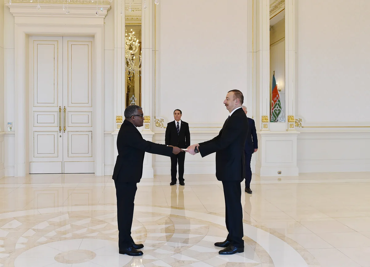 Prezident İlham Əliyev Sudanın yeni səfirinin etimadnaməsini qəbul edib