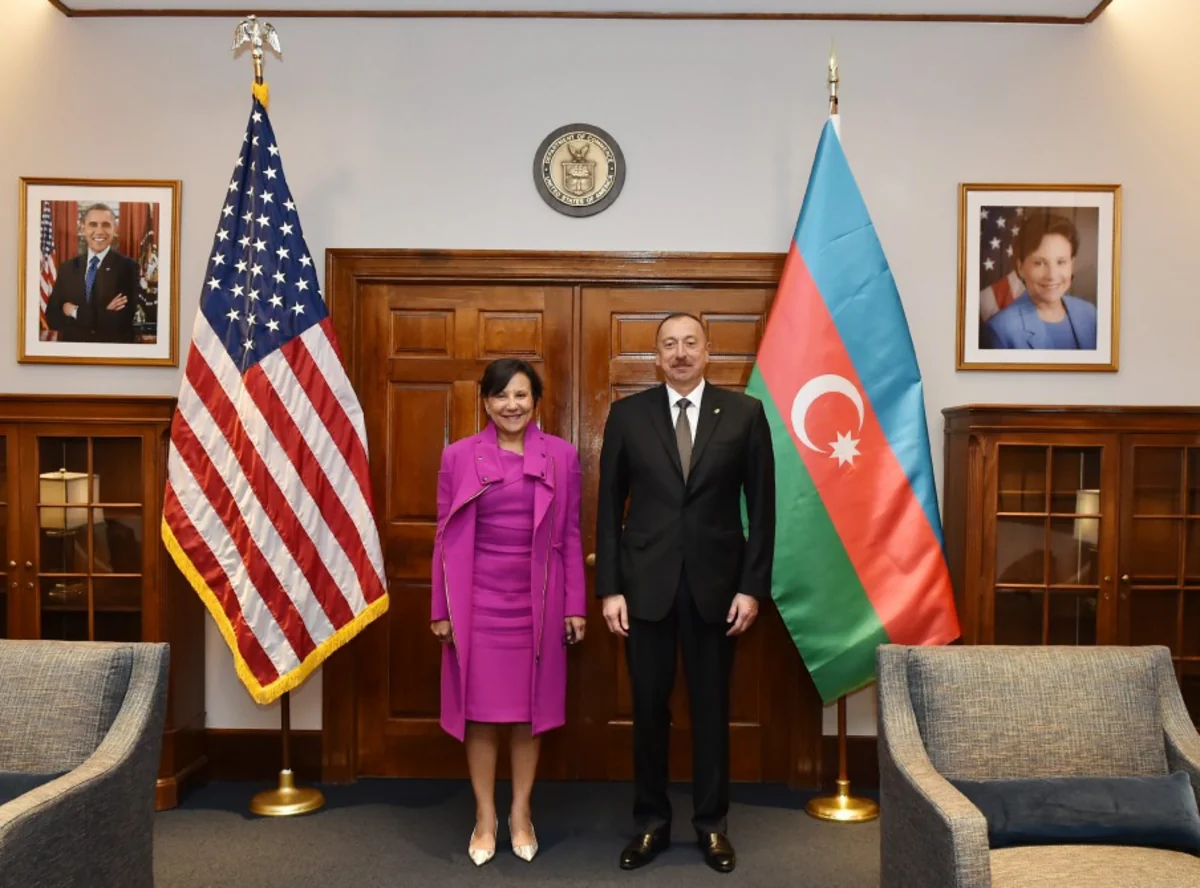 ​Prezident İlham Əliyev ABŞ-ın ticarət naziri Penni Pritzker ilə görüşüb