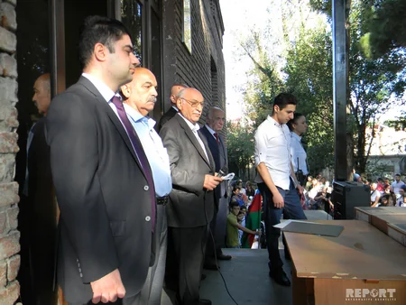 Tbilisidəki Azərbaycandilli məktəbdə yeni dərs ili başlayıb
