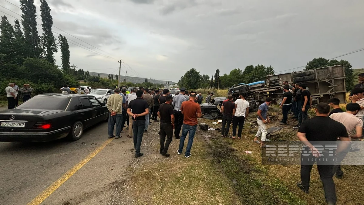 İsmayıllıda avtomobillər toqquşub, ölən və xəsarət alanlar var