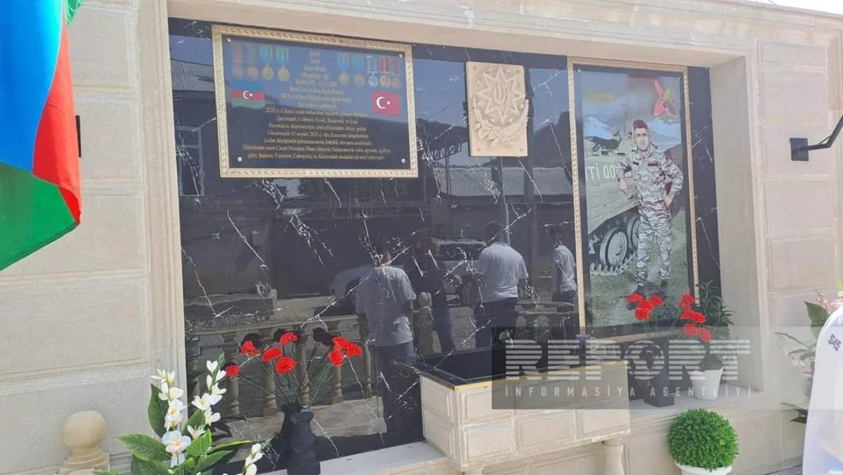 Cəlilabadda Vətən müharibəsi şəhidinin adına bulağın açılışı olub