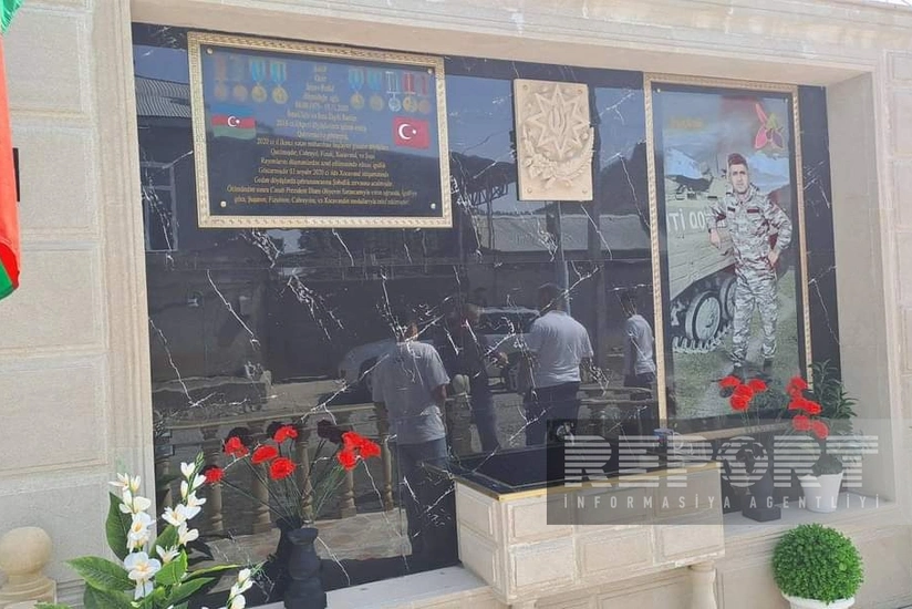 Cəlilabadda Vətən müharibəsi şəhidinin adına bulağın açılışı olub