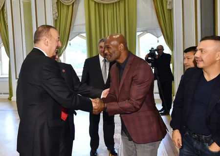 President Ilham Aliyev receives participants of 55th Convention of World Boxing Council