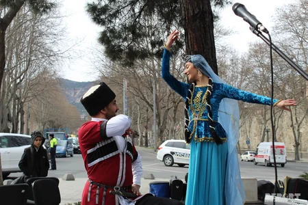 Tbilisidə Novruz bayramı təntənə ilə qeyd olunub