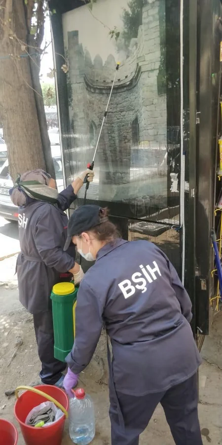 BŞİH: Bakıda köşklər və iaşə obyektləri qaydaya salınır