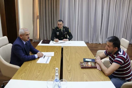 Arzu Rəhimov Şəmkirdə vətəndaşları qəbul edib