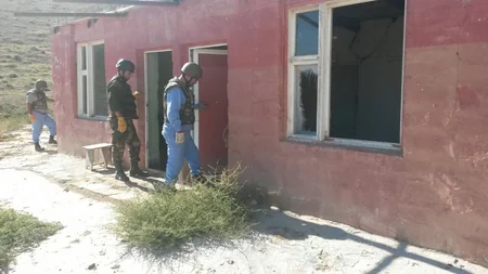 Xızıda 243 ədəd partlamamış hərbi sursat aşkarlanıb