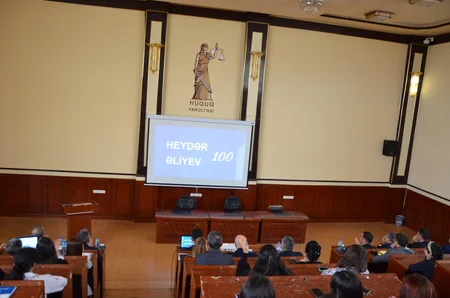 BDU-da “Ulu Öndər Heydər Əliyev hüquqi islahatların banisidir” mövzusunda konfrans keçirilib