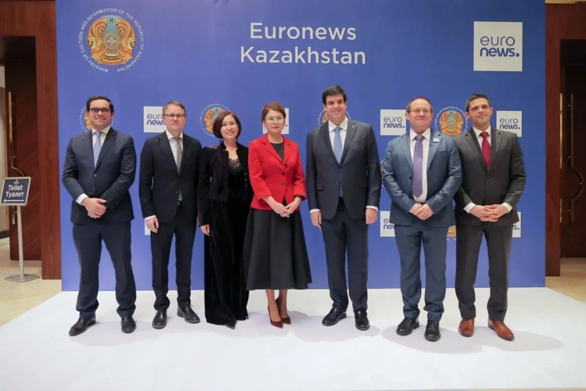 Astanada “Euronews”un regional ofisi açılıb