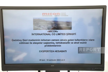Söyüdlü kəndinin sakinləri tullantıxana sahəsində monitorinqin nəticələri barədə məlumatlandırılıb