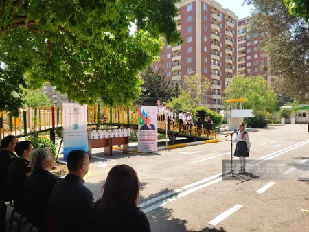 Heydər Əliyevin xatirəsinə həsr olunmuş “Yol hərəkəti qaydaları və mən” adlı rəsm müsabiqəsi keçirilib