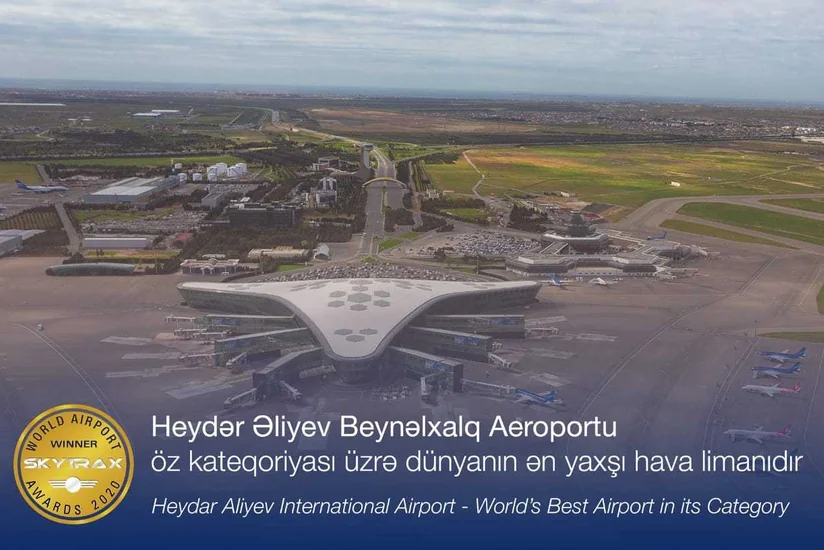 Heydər Əliyev Beynəlxalq Aeroportu dünyanın ən yaxşı hava limanı seçilib