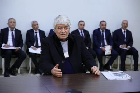Sahib Ələkbərov Siyəzəndə vətəndaşları qəbul edib
