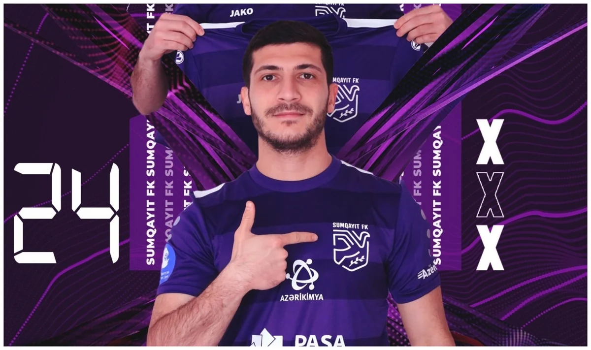 Sumqayıt sabiq futbolçusu ilə müqavilə imzalayıb