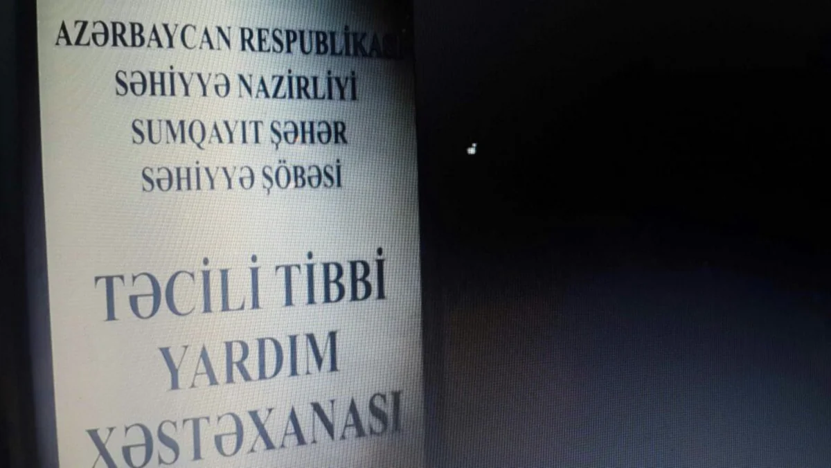 Sumqayıtda 38 yaşlı qadını avtomobil vurub