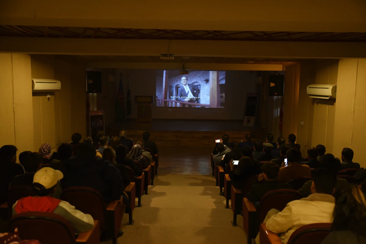 Pakistanda “Xarıbülbül əfsanəsi” sənədli filmi nümayiş olunub