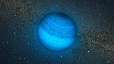 Yupiterdən 12,7 dəfə böyük və qeyri-adi işıq saçan planet aşkarlanıb