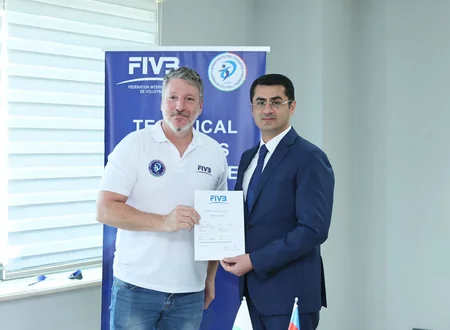 Voleybol məşqçiləri üçün keçirilən beynəlxalq seminar başa çatıb