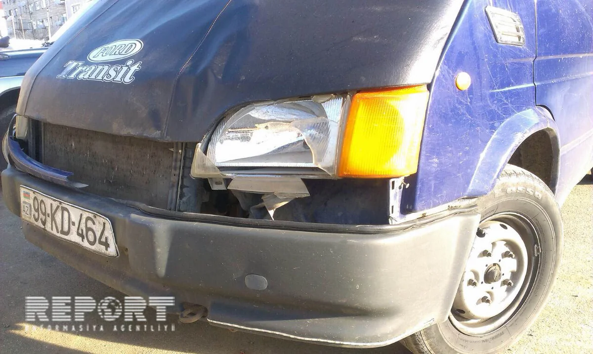 Lənkəranda mikroavtobus piyadanı vurub