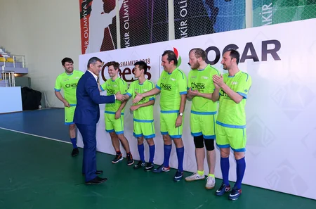 Maqnus Karlsen Şəmkirdə futbol turnirinin qalibi olub