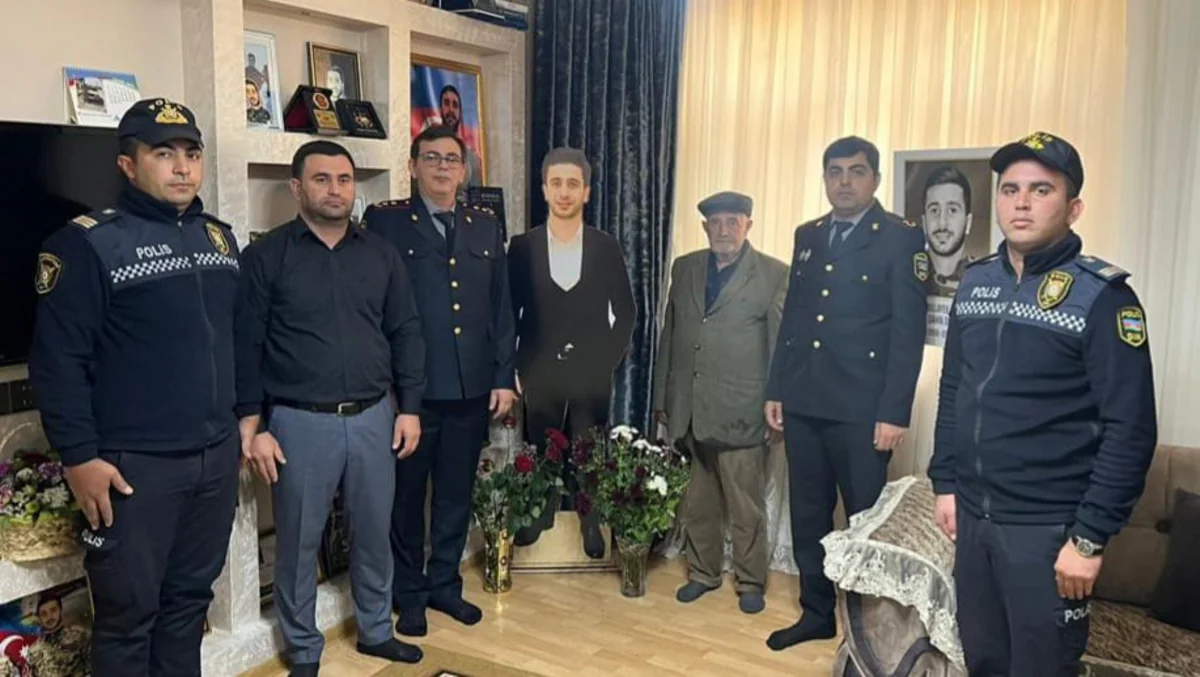 Zəfər Günü münasibəti ilə şəhid ailələri ziyarət edilib