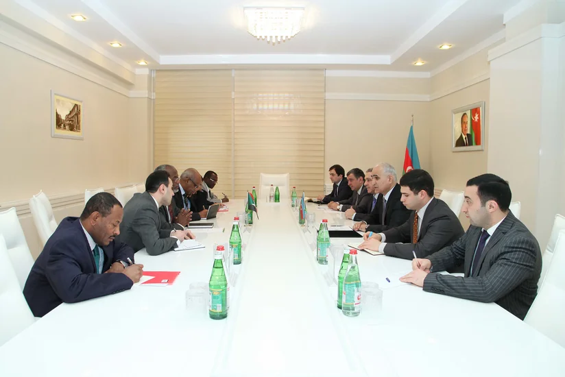 Azərbaycan İqtisadiyyat və Sənaye Nazirliyində ​Sudan nümayəndə heyəti ilə görüş keçirilib