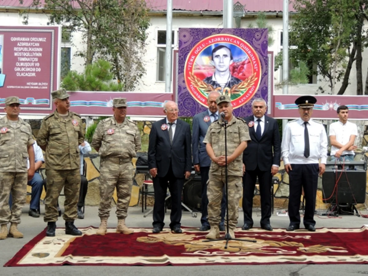 Milli Qəhrəman Topçu İsgəndərin yubileyi qeyd olunub