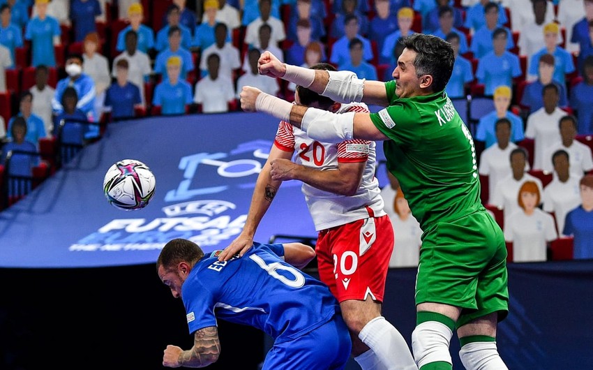 Avropa çempionatı: Azərbaycanın futzal millisi ilk oyunda məğlub olub
