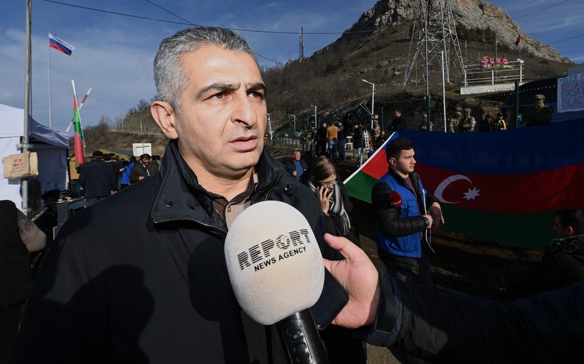 Alim: Şuşa-Xankəndi yolunda dinc əhalinin, xəstələrin gediş-gəlişinə heç bir problem yoxdur