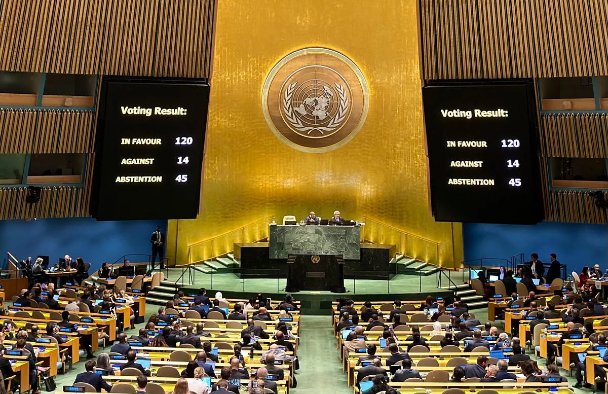 UNGA adopts Jordan-initiated resolution on Middle East