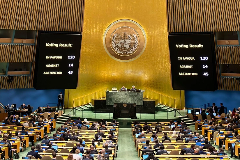 UNGA adopts Jordan-initiated resolution on Middle East