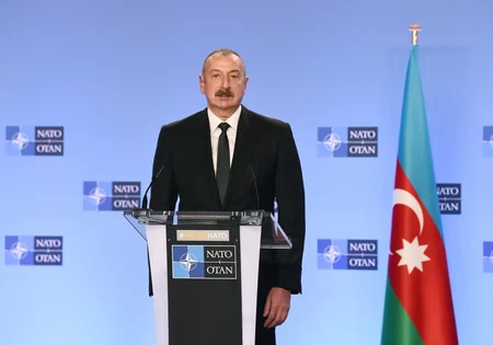 President Ilham Aliyev, NATO Secretary General Jens Stoltenberg hold joint press conference in Brussels