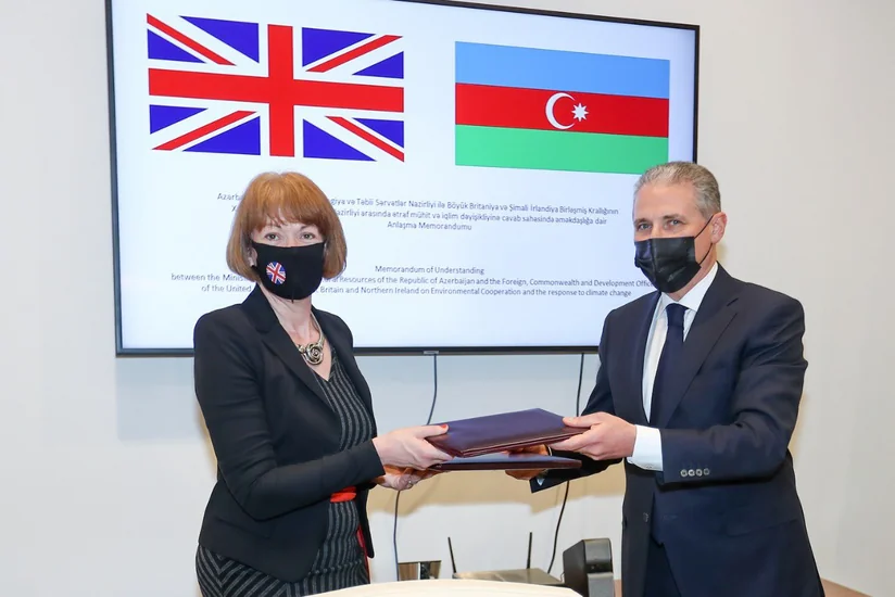 Азербайджан и Великобритания углубляют сотрудничество в области изменения климата
