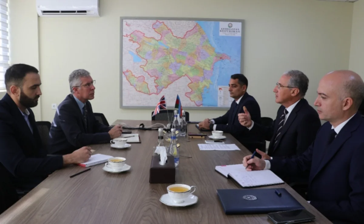 Böyük Britaniya ilə ekoloji sahədə əməkdaşlıq müzakirə edilib