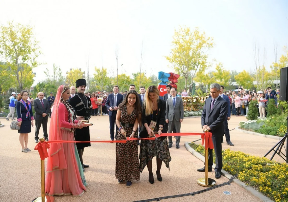 Pekin Ekspo 2019 Botanika Sərgisində Azərbaycan pavilyonunun rəsmi açılışı olub
