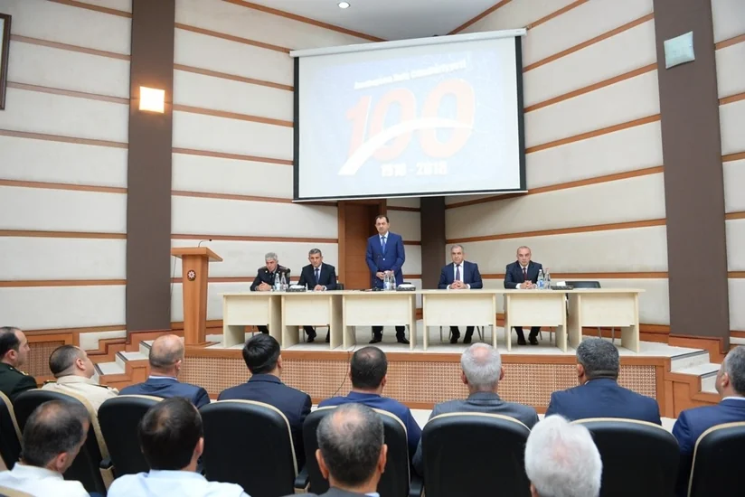 Lənkəranda Azərbaycan Xalq Cümhuriyyətinin 100 illiyi münasibətilə silsilə tədbirlər keçirilib